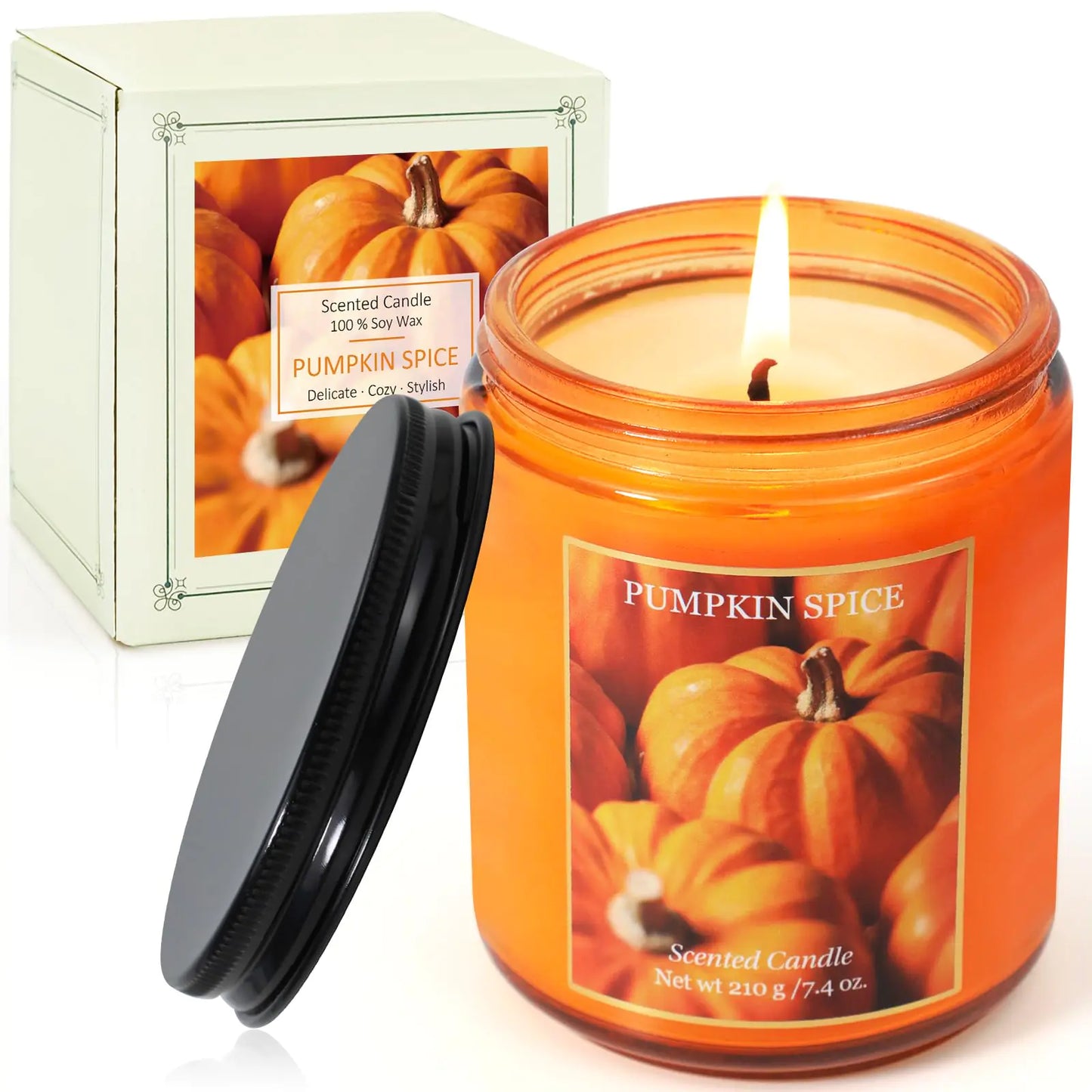Pumpkin Spice Aromatherapy Candle